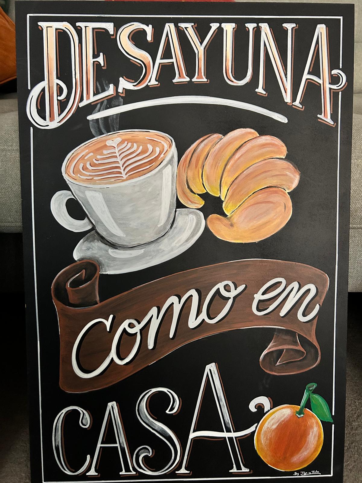 Desayuna como en casa
